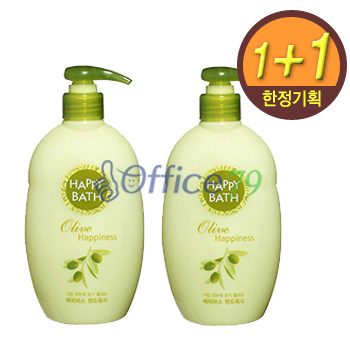 해피바스핸드워시(1+1)손소독세정제+대박가!!! 