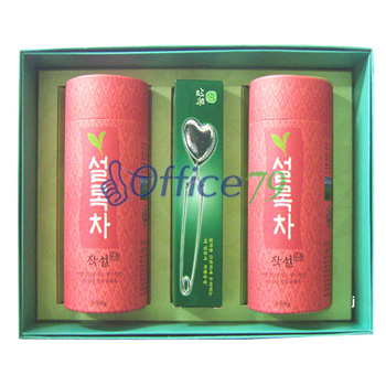 작설옥록 2입 + 인퓨저 녹차세트