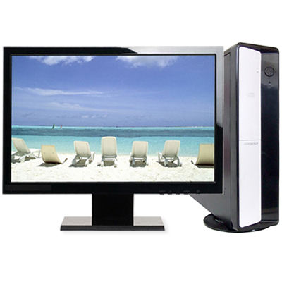 주연테크 운수대통E52GH(본체,20.1LCD) E5200(2.5G)/GF9300(256M)/2G/320G/DVD멀티/비스타 [키보드/마우스 포함]