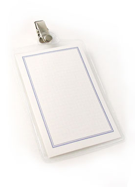 집게명찰(세로형)