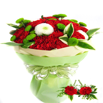 엄마의 마음+코사지2개