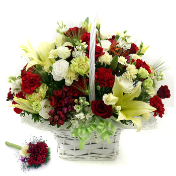 아낌없이주는마음+코사지2개