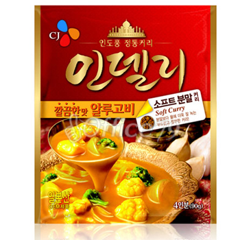 인델리 알루고비 소프트분말커리 90g