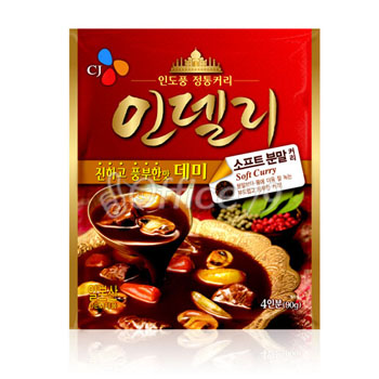 인델리 데미 소프트분말커리 90g