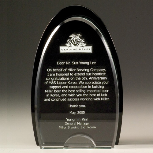 A0990 크리스탈상패