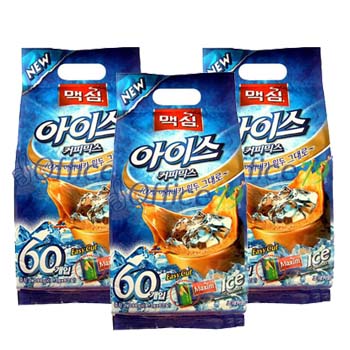 맥심아이스커피믹스 60개입x3개(아이스믹스10T+스포츠물병3개 증정랜덤 