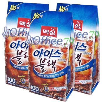 맥심블랙아이스믹스100개입x3개(BB크림3개+아이스믹스10T증정랜덤) 