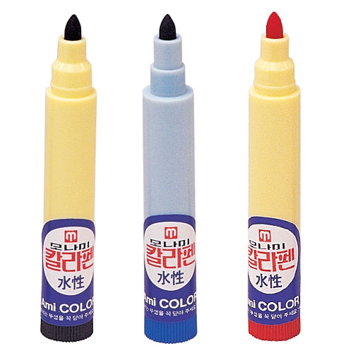 모나미 수성 칼라펜 1타스