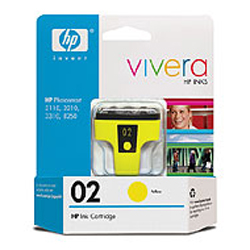 HP 정품잉크 C8773WA(02)/노랑