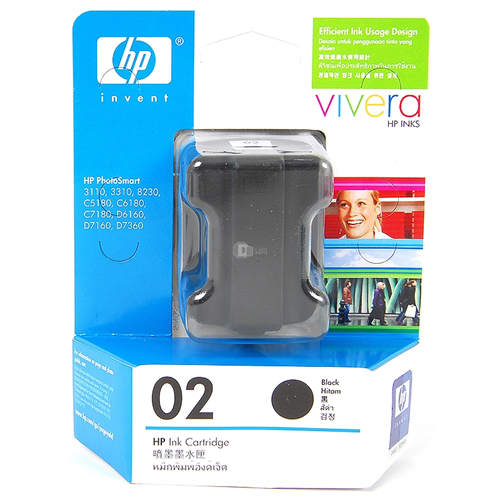 HP 정품잉크 C8721WA(02)/검정