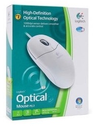 Optical Mouse White (몸바사) USB