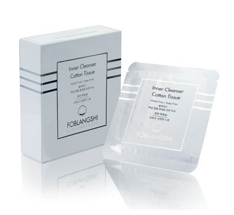 [포블랑시]여성청결 휴대용 순면티슈(100%목화솜 / 99.9%향균처리)
