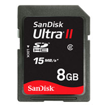 Sandisk SD 울트라II 8G