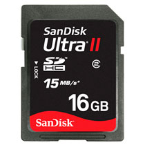 Sandisk SD 울트라II 16G