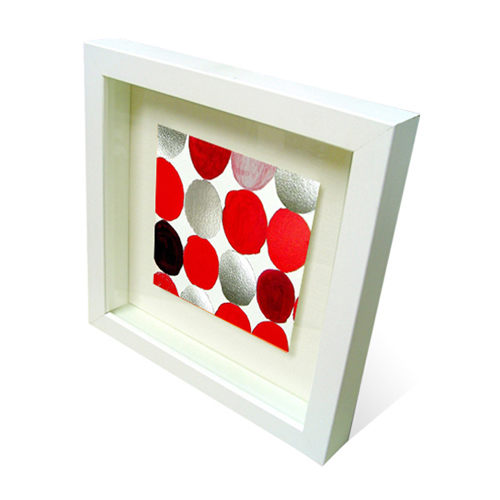 공(Pelote)-흰색관액자