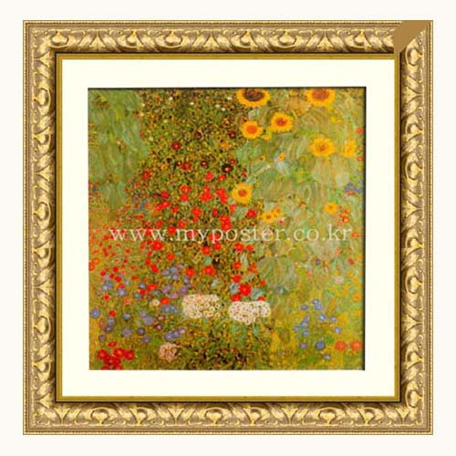 클림트 - 해바라기가 있는 농가 