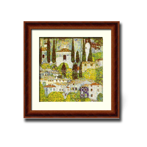 클림트 -교회(Chruch at cassone on garda-detail) 