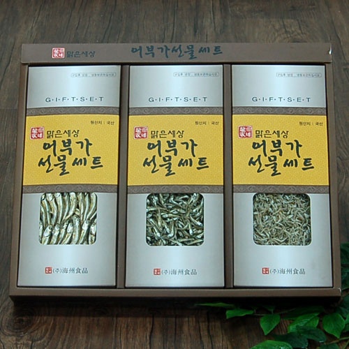 [남해안 청정해역] 멸치3종 세트