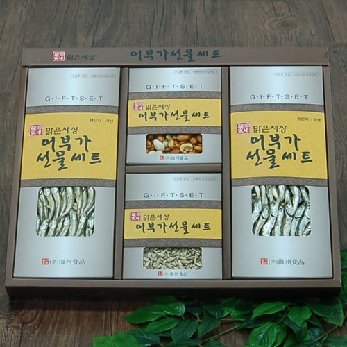 [남해안 청정해역] 멸치,건과4종 세트