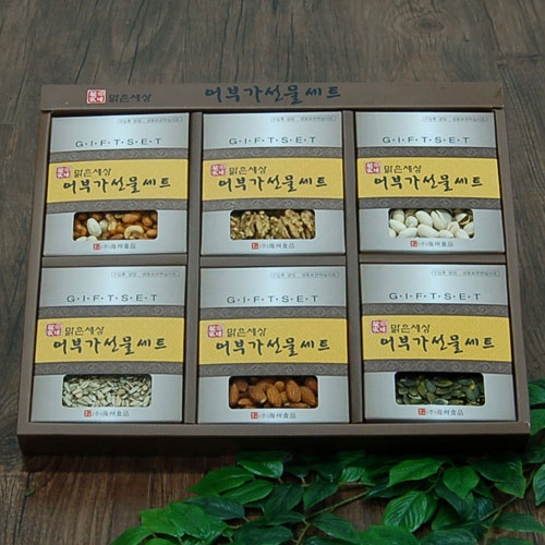 웰빙건강 건과 6종세트