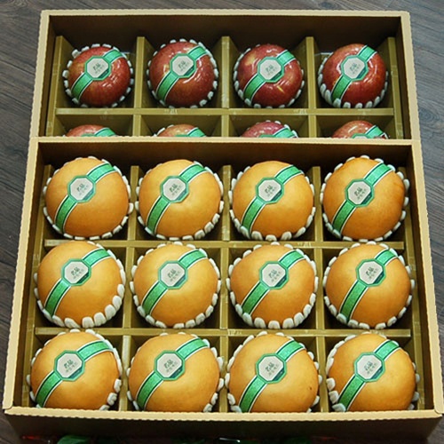 특 VIP 친환경사과,배 2단세트