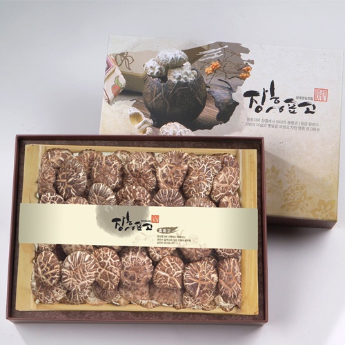 장흥표고 흑화고지함세트