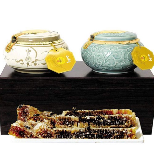 고가구 부부항아리꿀 2.4kg