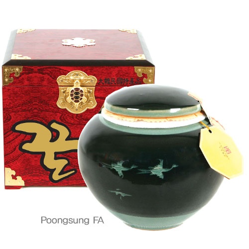 고가구흑상감항아리꿀 2.4kg