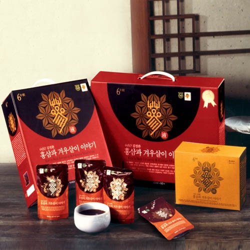 김정환홍삼과 겨우살이이포야기 60포