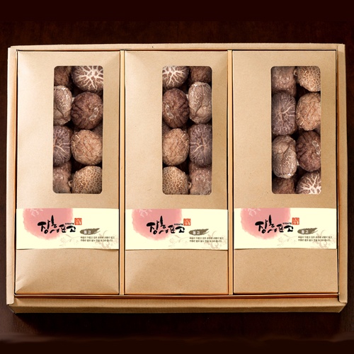 장흥표고흑화고 황토지함세트