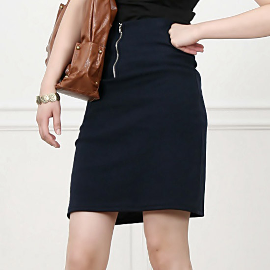 하이웨스트 스커트