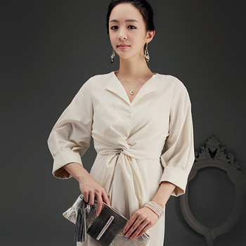 MK OP0234 송윤아st. 벌룬샤인 원피스