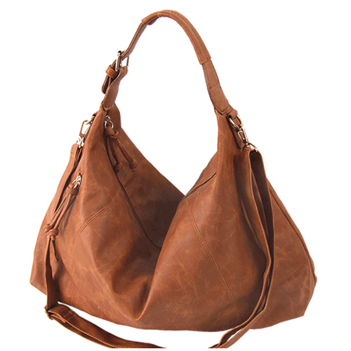 무스탕 호보 숄더 크로스백