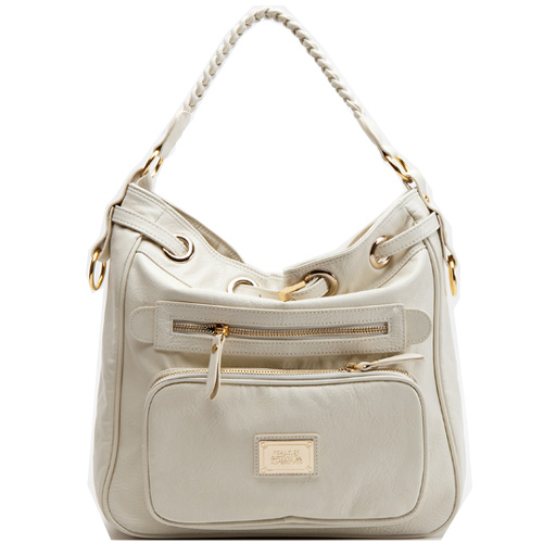 꽈배기끈 베이직 숄더백-크로스겸용