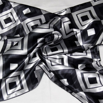 사각문양 스카프