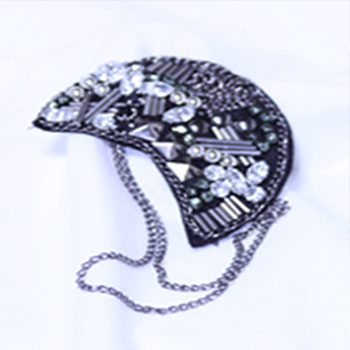 비즈초승달 와펜