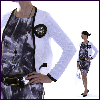 샤넬st. 코코 가디건