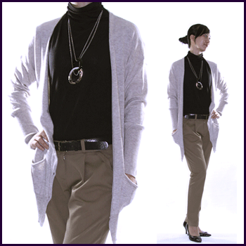 시슬리st롱가디건