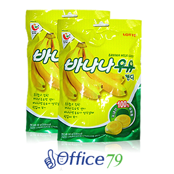 롯데바나나우유캔디