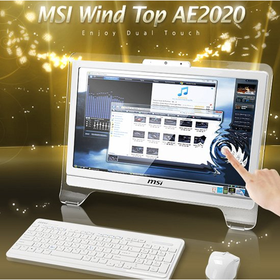 MSI Wind Top AE2020 Multi-Touch 게임용 일체형PC [INTEL T4300/지포스 9300/4G/500G/멀티터치/윈도우7]