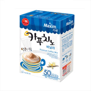 맥심카페카푸치노바닐라(50T)