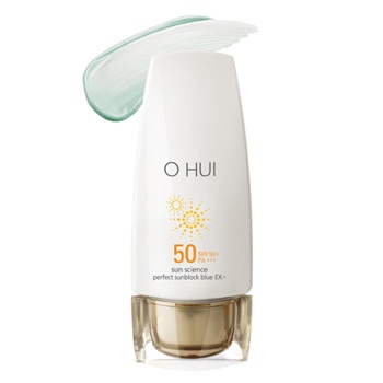 오휘 퍼펙트 선블록 블루 EX