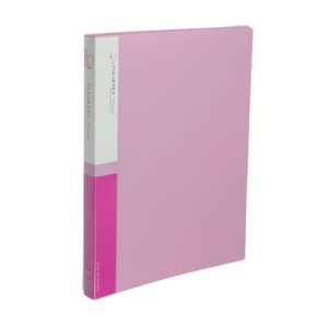 40매 클리어화일(인덱스) 분홍 