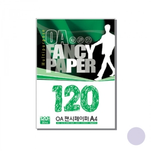OA팬시페이퍼M-61 120g 연보라색
