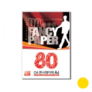 OA팬시페이퍼P-81 80g 겨자색