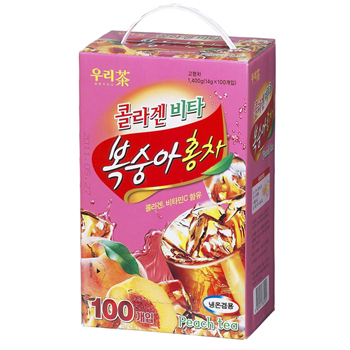 [우리茶]콜라겐비타(복숭아홍차100T)