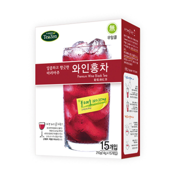[티젠]와인홍차 15포