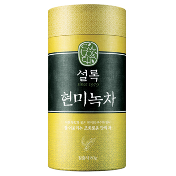 설록차 현미녹차지관(80g) 
