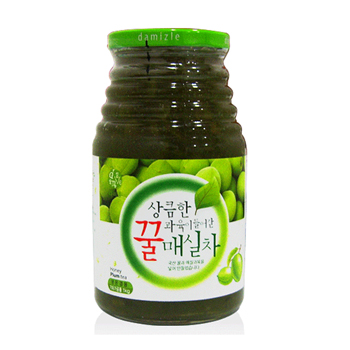 다미즐 봉밀상큼한 과육이 들어간 꿀매실차 