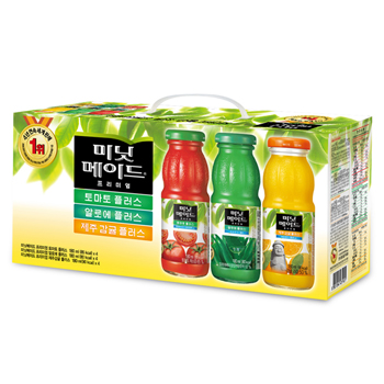 미닛메이드(토마토+알로에+제주감귤)180ml*12병 